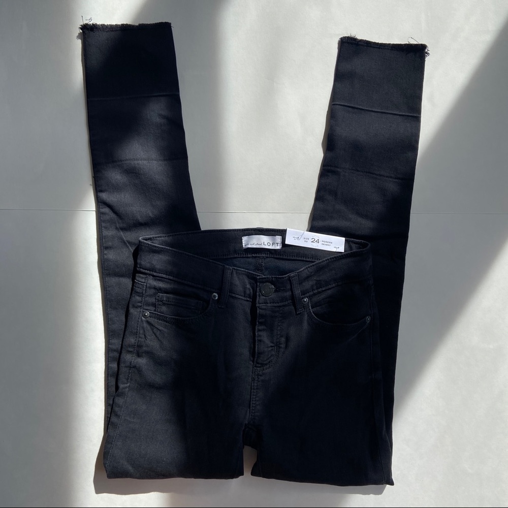 NWT Black Loft Skinny Jeans